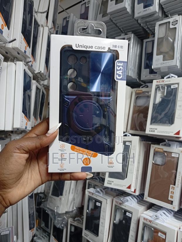 Tecno Spark 40 Pro Unique Case" Heavy-Duty Armor Phone Cover - thumbnail 2