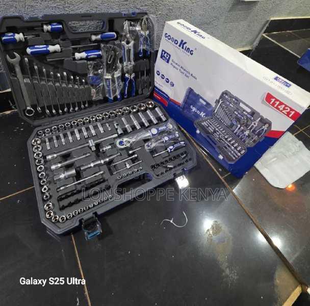 Good King 142-piece Socket Wrench Auto Repair Tool Set