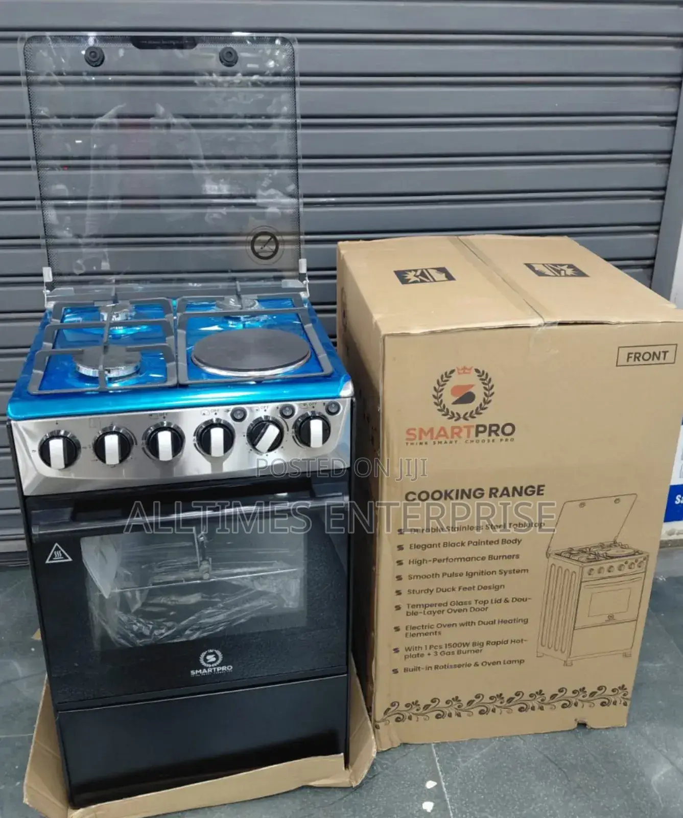 Smartpro 50cm×55cm 3g+1e Standing Cooker