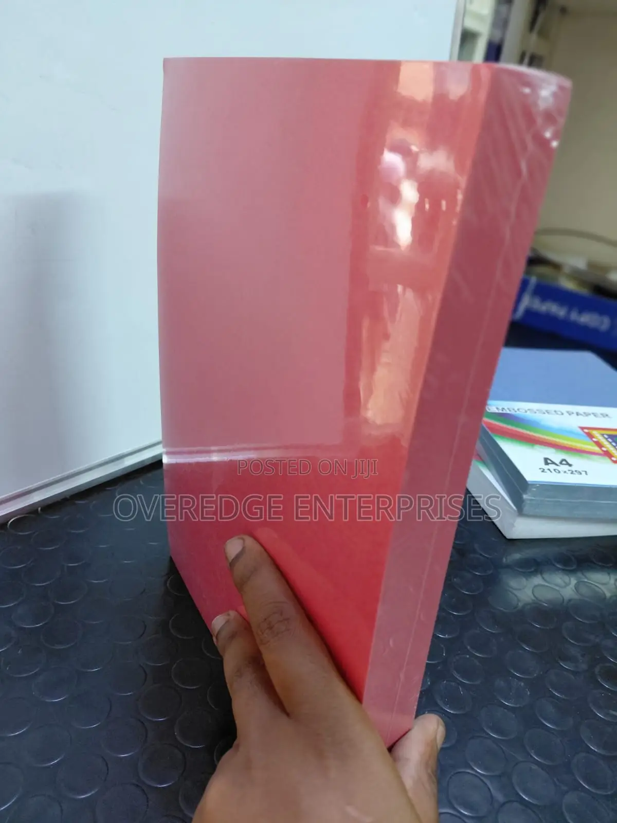Embossed Papers for Certificates Available