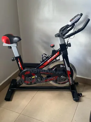 Indoor Spinning Bicycle With Heartbeat Sensor, for Exercise