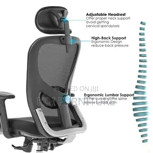 Office Chairs; High Backrest Orthopedic Office Seats