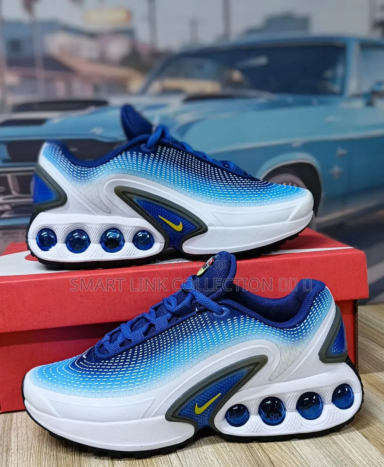Air Max Dn "Red/Blue White" Quality