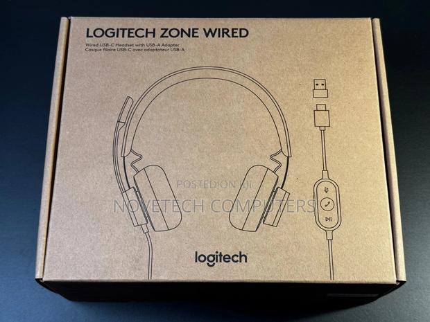 Genuine Brand New Logitech Uc 981-000876 Zone Headset Wired Usb