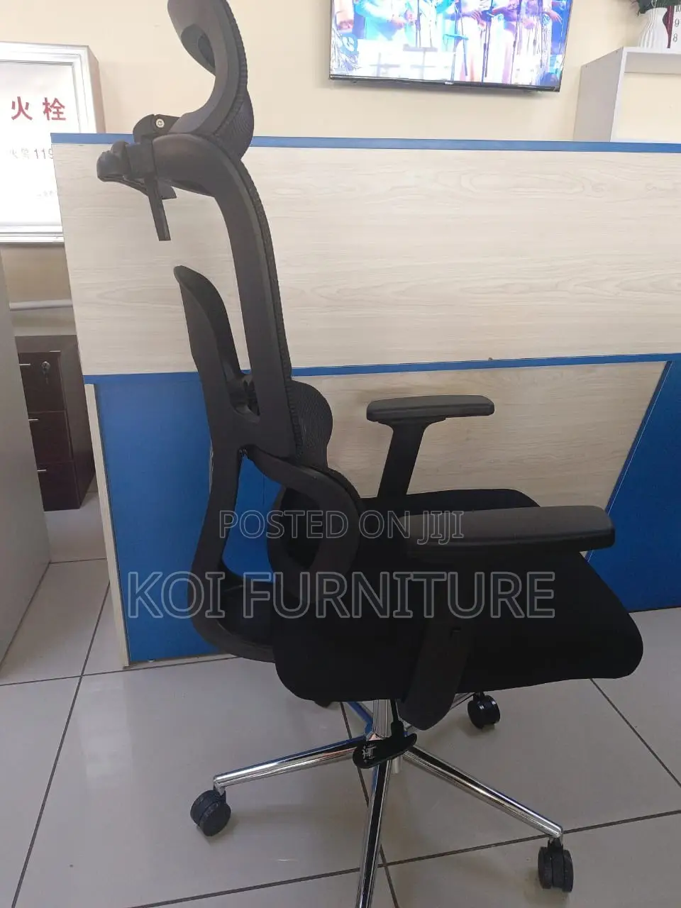 Office Chairs; High Backrest Adjustable Comfort Orthopedic Chairs
