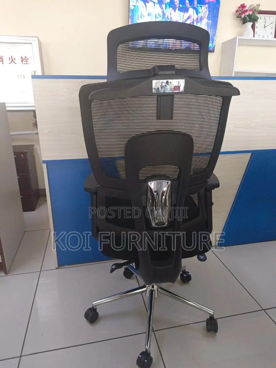 Office Chairs; High Backrest Adjustable Comfort Orthopedic Chairs
