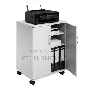 Office Cabinet; Two Doors Executive Secured Lockable Credenza Cabinet