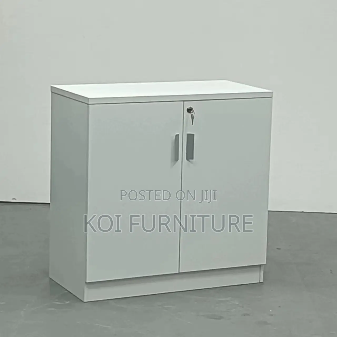 Office Cabinet; Two Doors Executive Secured Lockable Credenza Cabinet