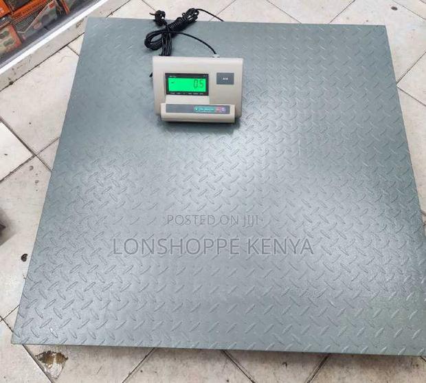 1-Ton (1000 Kg) Digital Industrial Platform Weighing Scale 1m by 1m