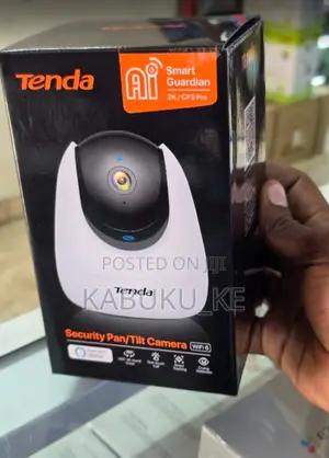 Tenda Cp3 Wifi Nanny Camera- Security Pan Tilt 2mp Camera