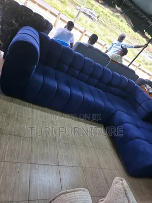Furniture Bubbled Sofa With Spring Cushions