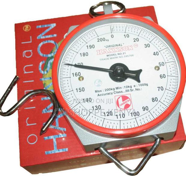 Hanson Model No. 21 Hanging Scale With A 200kg Maximum