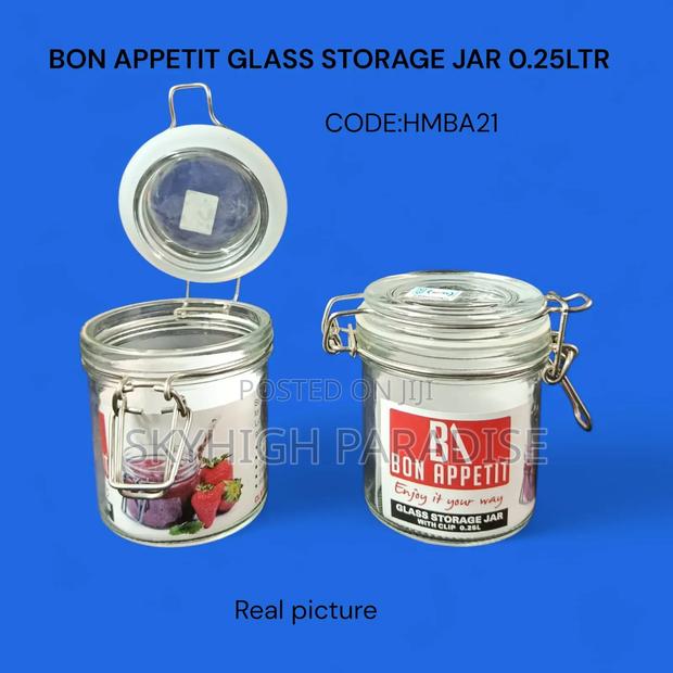 Glass Storage Jars 0:25