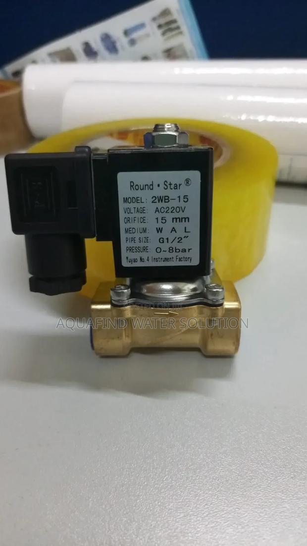 Solenoid Valve 1/2 Brass - thumbnail 2