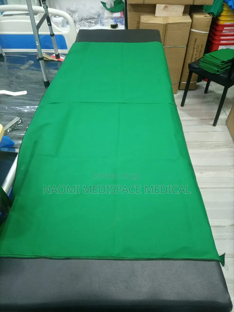 Hospital Green Towel 1m×1m (With Hole and Without Hole)