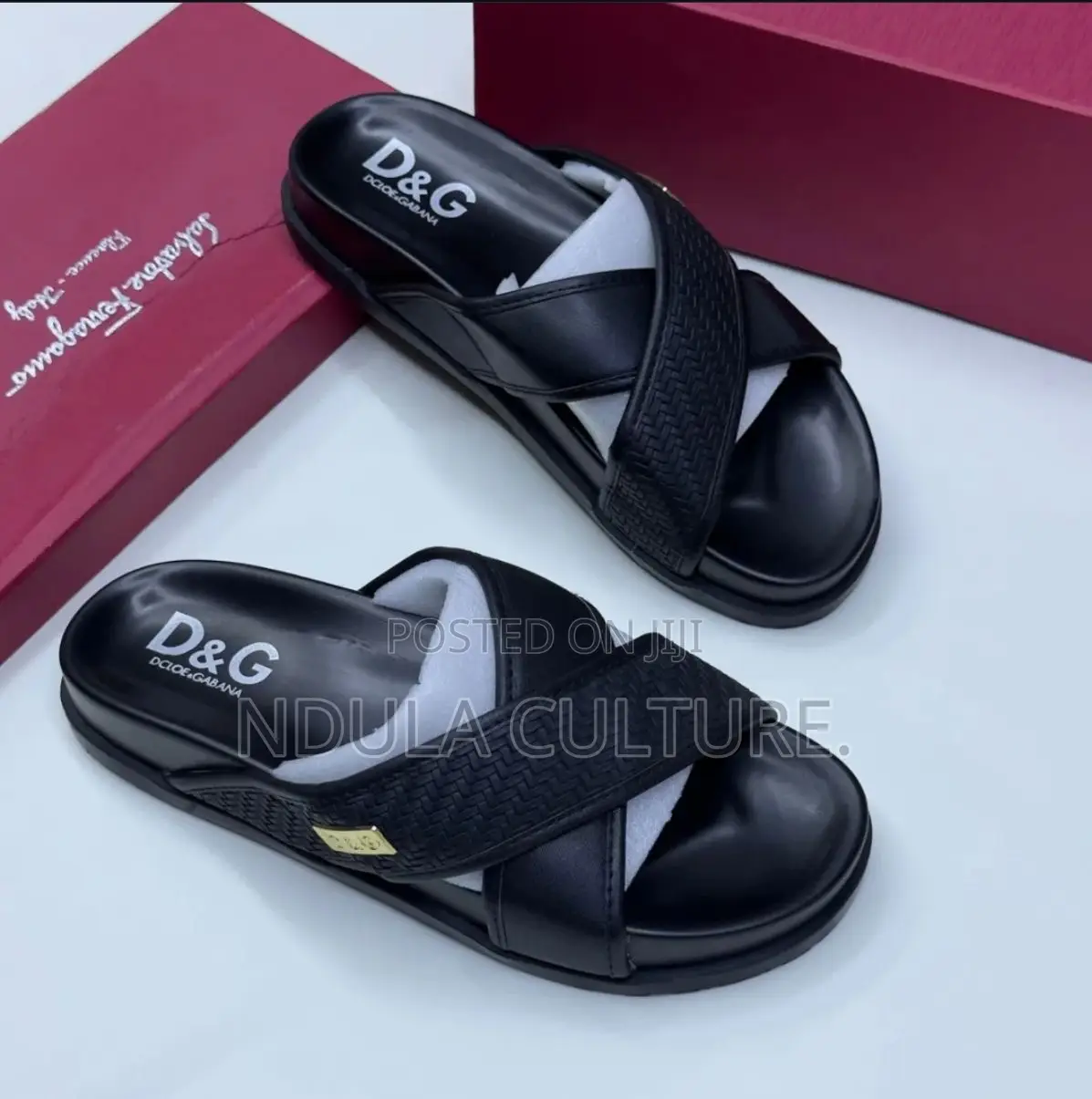 D G Sandals Double Buckle