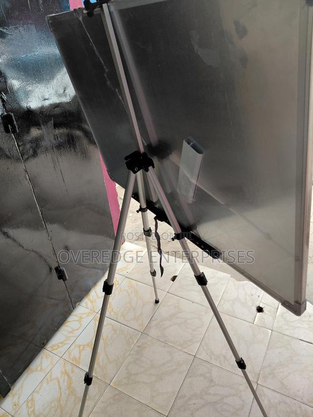 Smooth Dry Erasable Board on Easel Stand