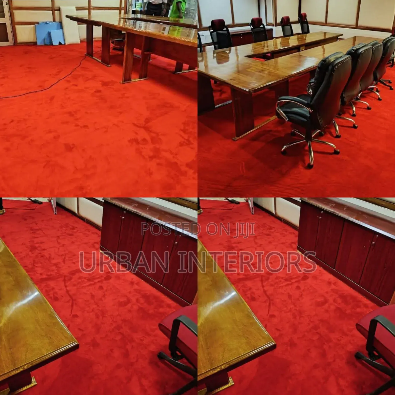 Red Office Carpet Red Office Carpet for Boardroom Spaces