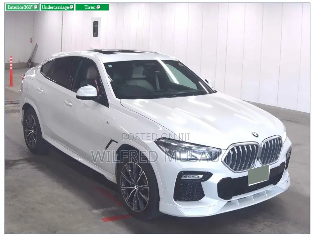 BMW X6 M Sport 2021 White