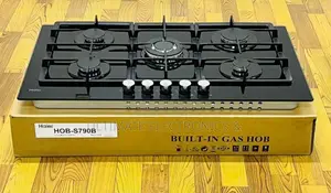 Haier 90 by 60cm 5 Burner Gas Hob ( Hob- S790b )