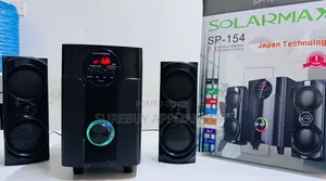 Solarmax 2.1ch Multimedia Woofer Speaker System Deep Bass