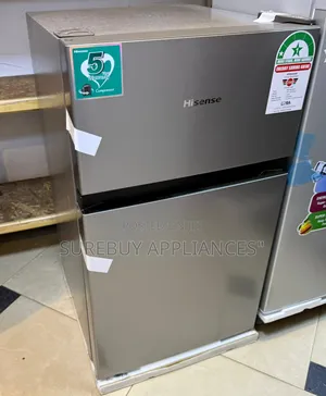 Hisense 91 Litres 2 Door Refrigerator With Freezer Silver