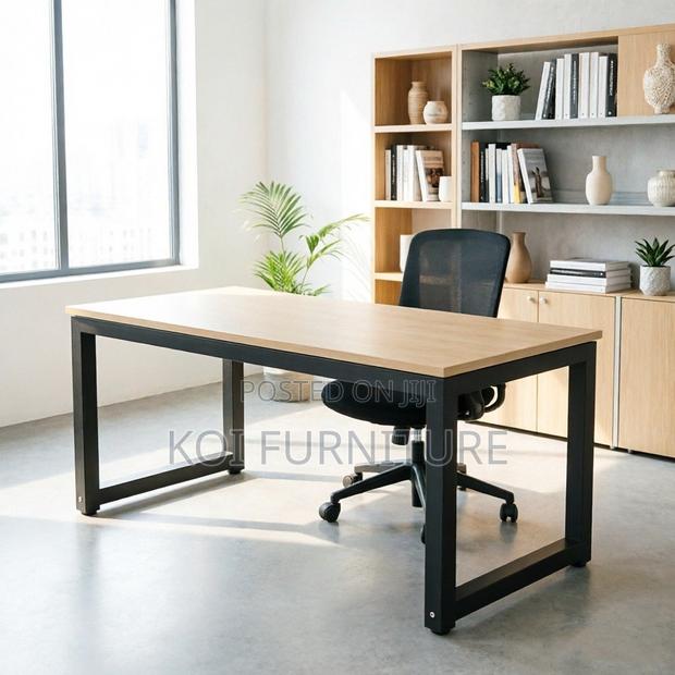 Office Desk; 1.4 / 1.2 Meters Compact Home Office Computer Desks - main view