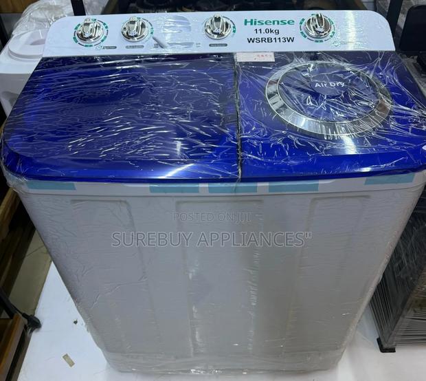 Hisense 11kg Twin Tub Semi-Automatic Washing Machine