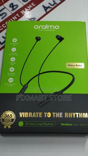 Oraimo Necklace Lite Oeb-311 Wireless Neckband Earphones