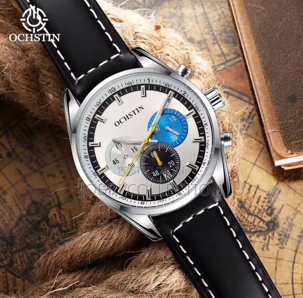 Ochstin Chronograph Leather Strap Watch - thumbnail 3