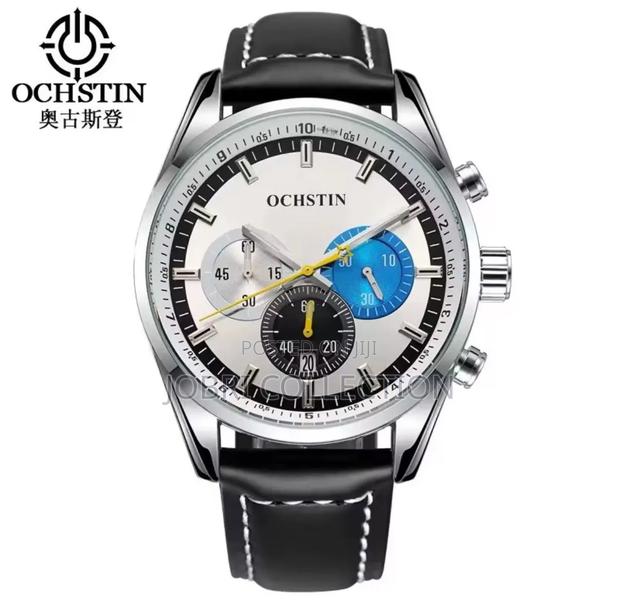 Ochstin Chronograph Leather Strap Watch - thumbnail 4