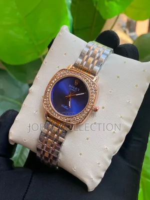 Blue Face Ladies Rolex Geneva Watch