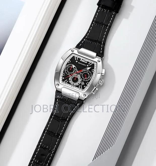 Skmei Leather Strap Mens Watch - thumbnail 2