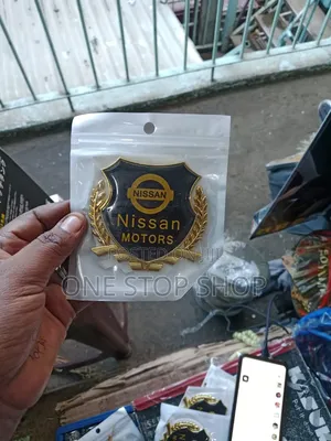 Water/Rustproof Nissan Motors Self Adhesive 3m Tape Badge Emblem