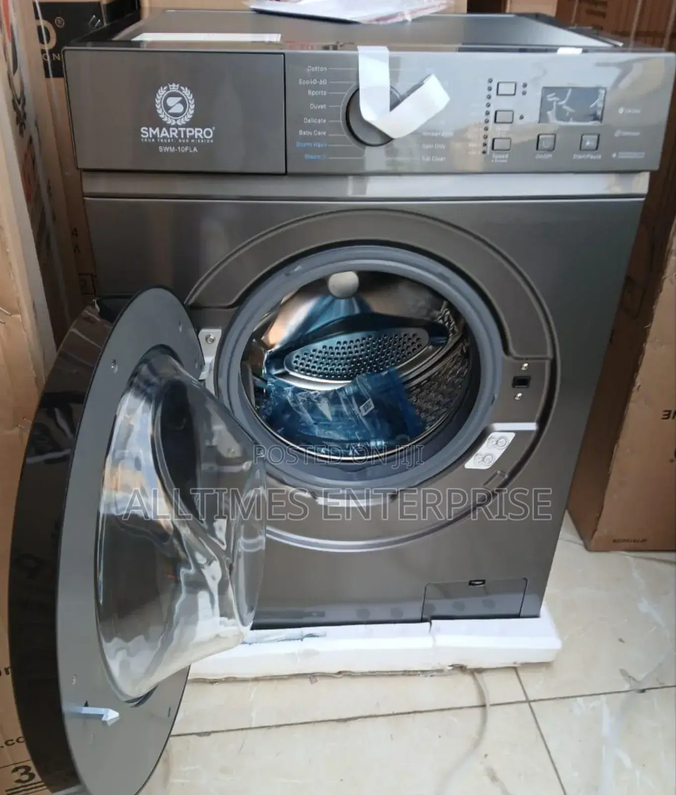 Smartpro 10kg Front Load Washing Machine