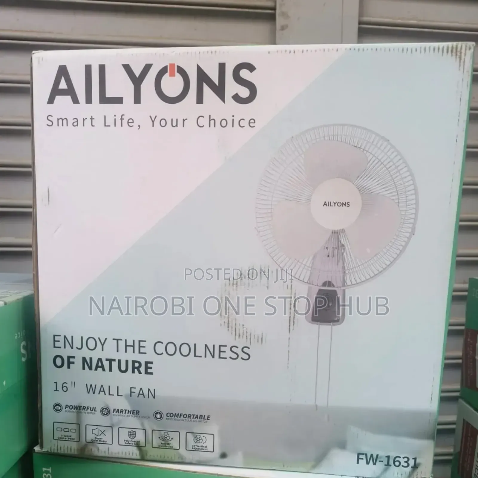 Ailyons 16 Inches Wall Fan