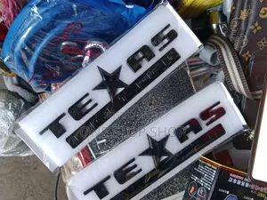 Abs Plastic With Black Finish Texas Edition Emblem