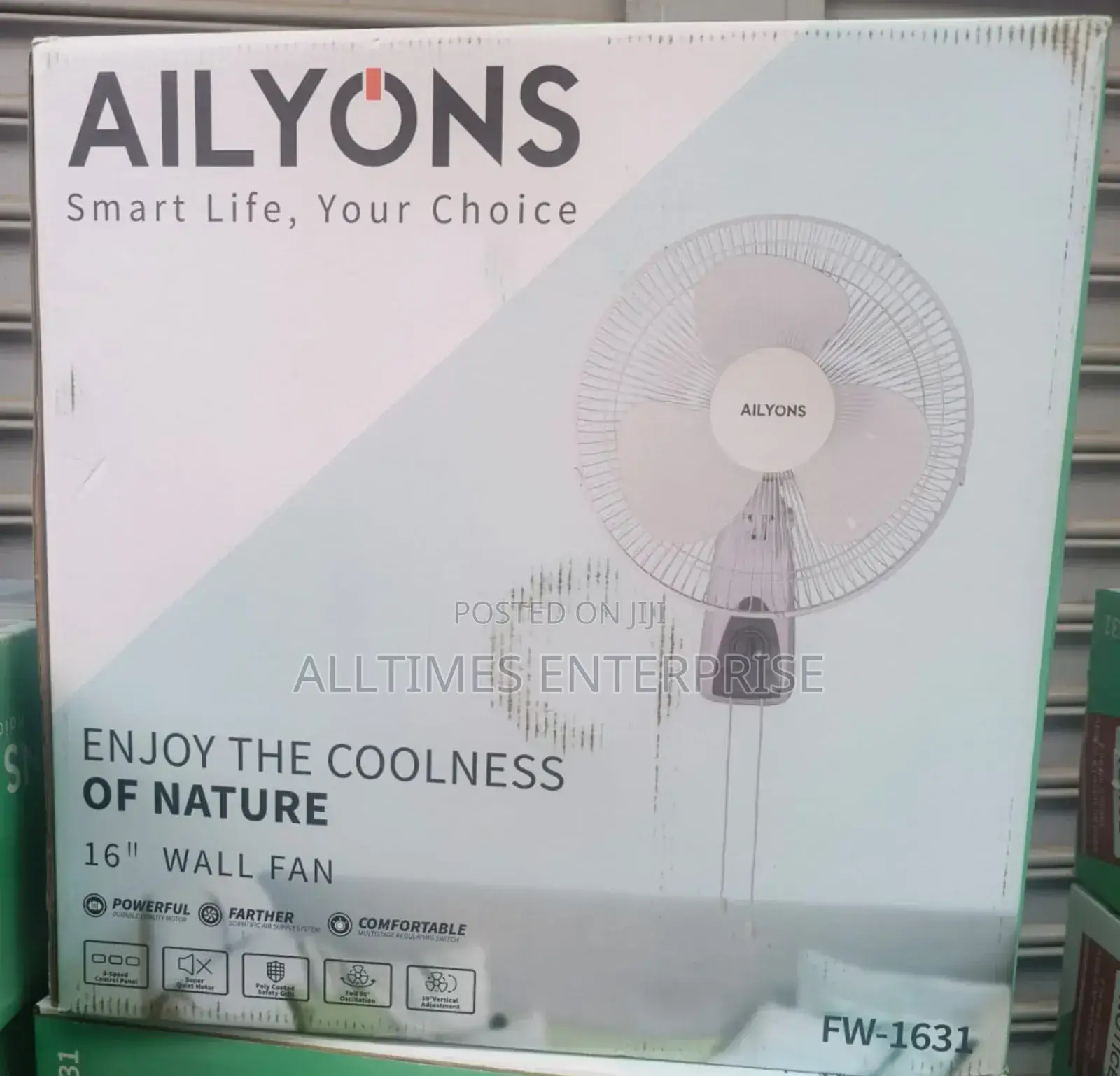 Ailyons 16 Inches Wall Fan