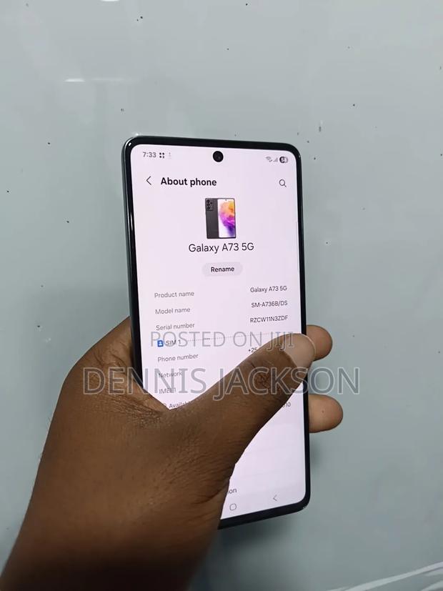 Samsung Galaxy A73 5G 128 GB Black - thumbnail 3