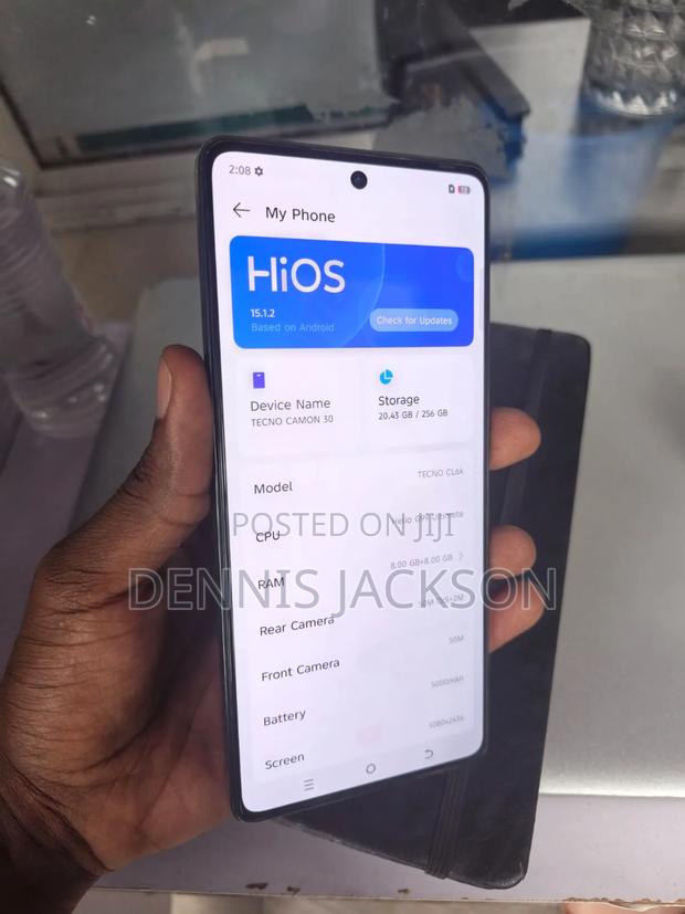 Tecno Camon 30 256 GB Black - thumbnail 2