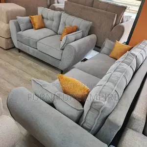 Elegant Gray Sofa Set