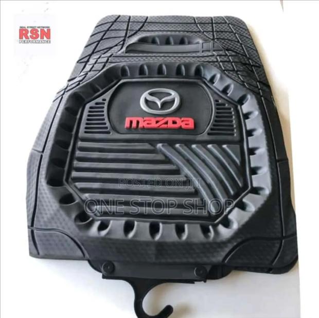 Mazda 5 Pc Front and Rear Heavy Duty Mats - main view