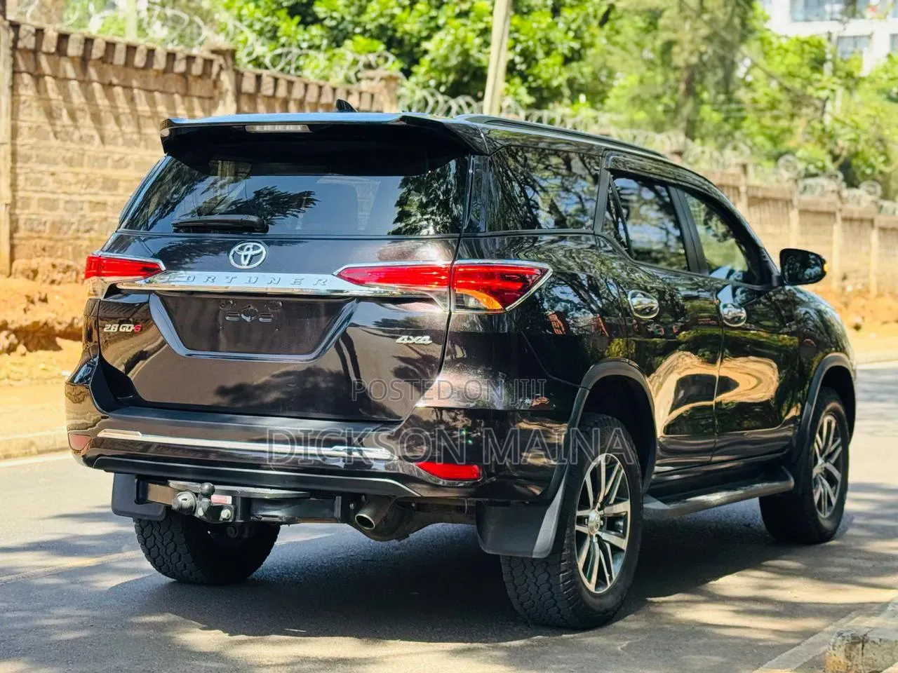 Toyota Fortuner 2.8 D AWD 2019 Black