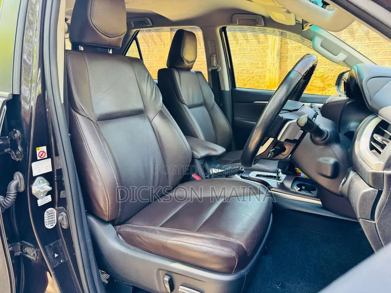 Toyota Fortuner 2.8 D AWD 2019 Black