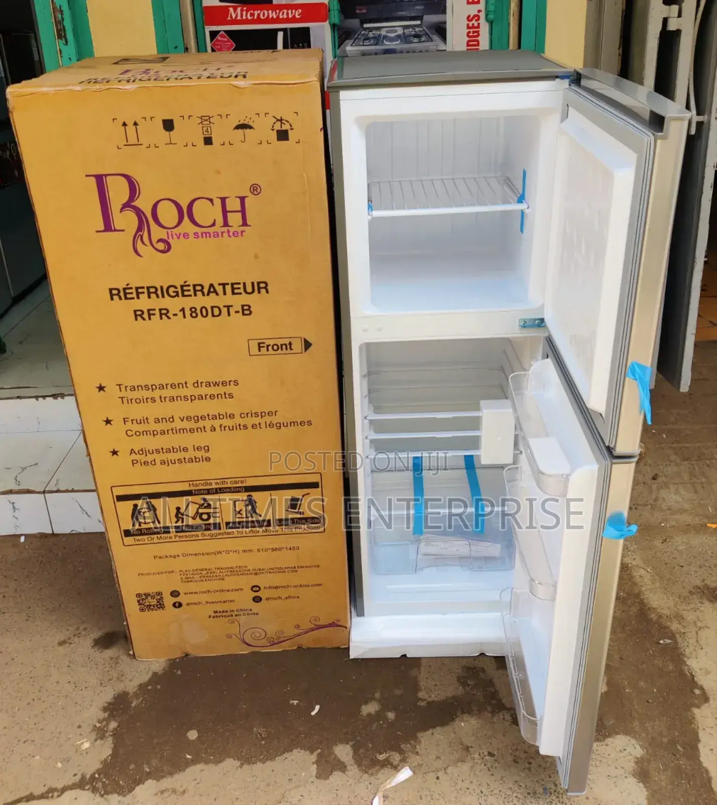 Roch Fridge 138 Liters 180dt