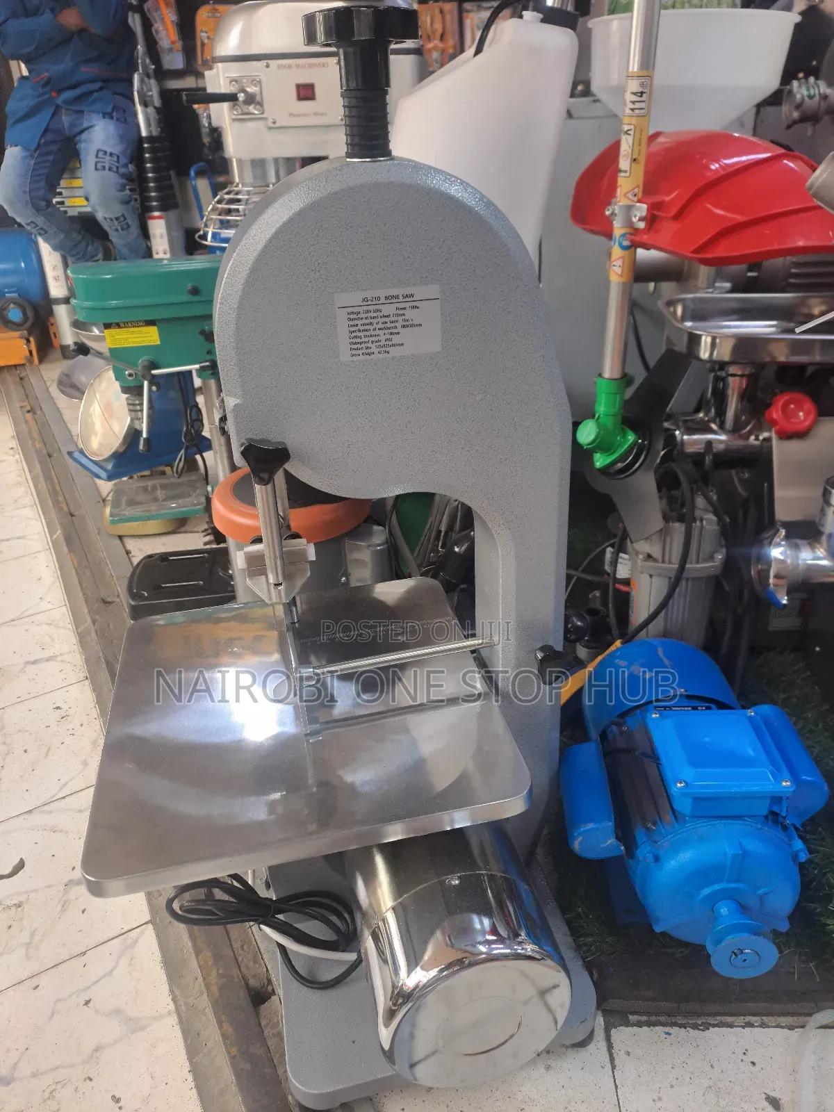 Jg- 210 Bone Cutting Saw Machine Heavy Duty