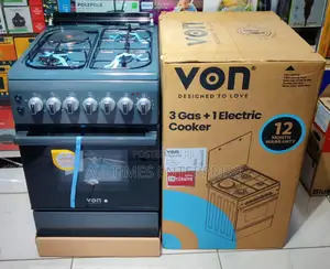 Von Standing Cooker 50cmx60cm 3g+1e