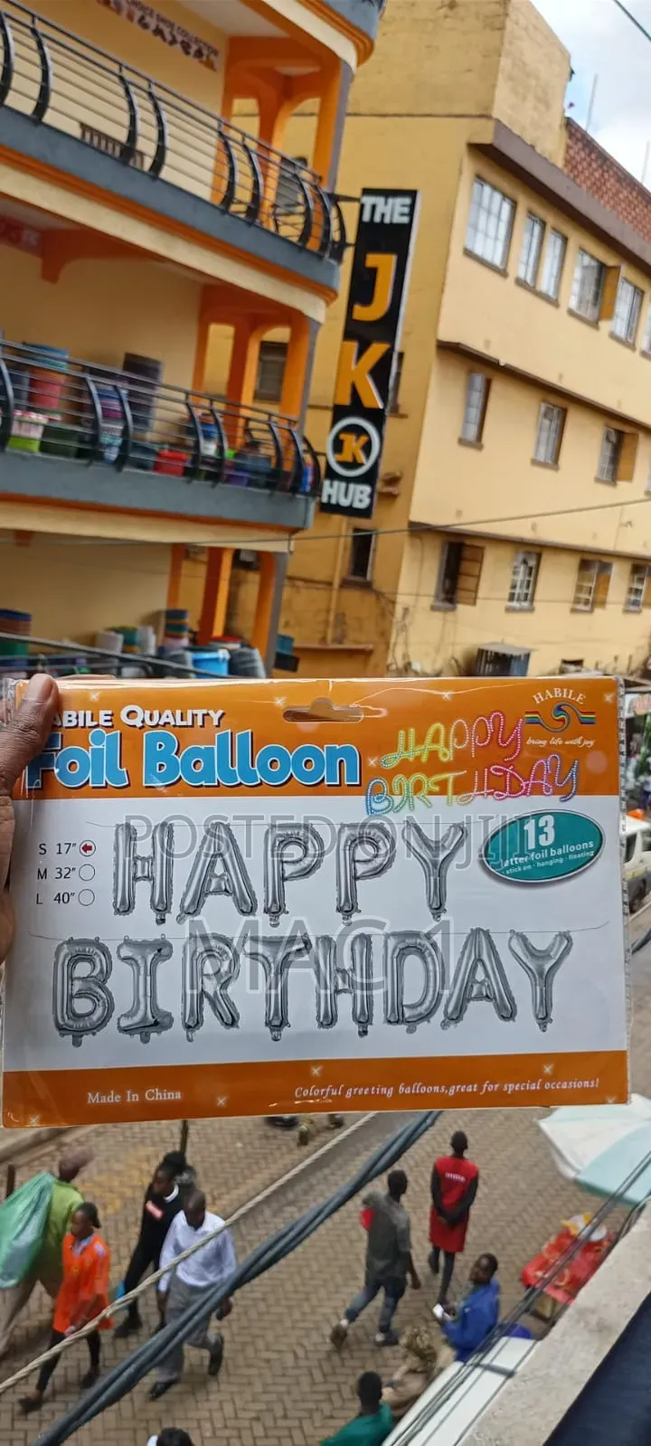 Quality Foil Balloon Set for Birthday Decorations (13pcs)