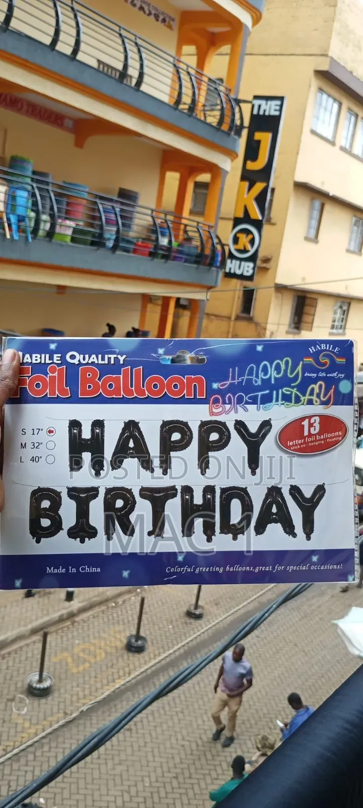 Birthday Decoration Balloons Set – Happy Birthday Letters