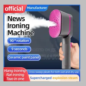 Garment Steamer Portable Handheld Steam Iron 2-in-1